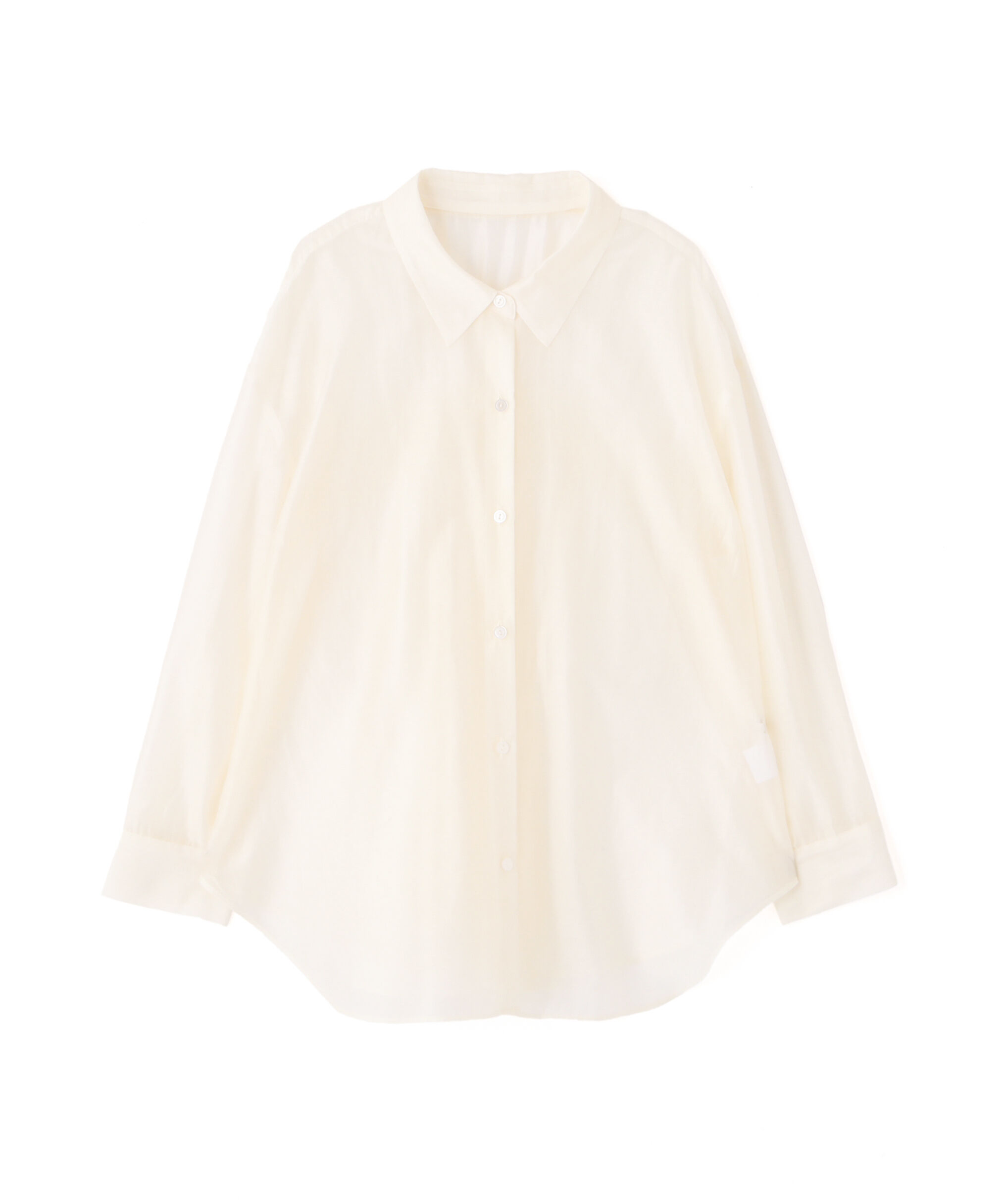 PROPORTION BODY DRESSING「シアーシャーリングブラウス」|シャツ・ブラウス|