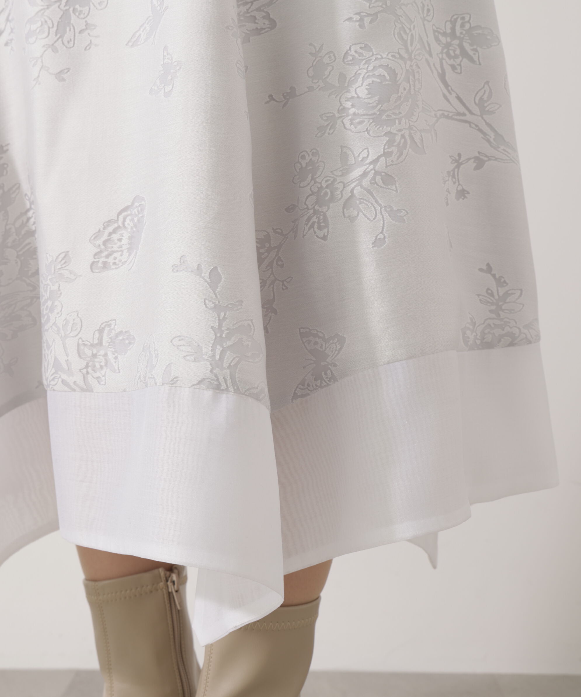 PROPORTION BODY DRESSING「ハンカチーフヘムスカート」|スカート|