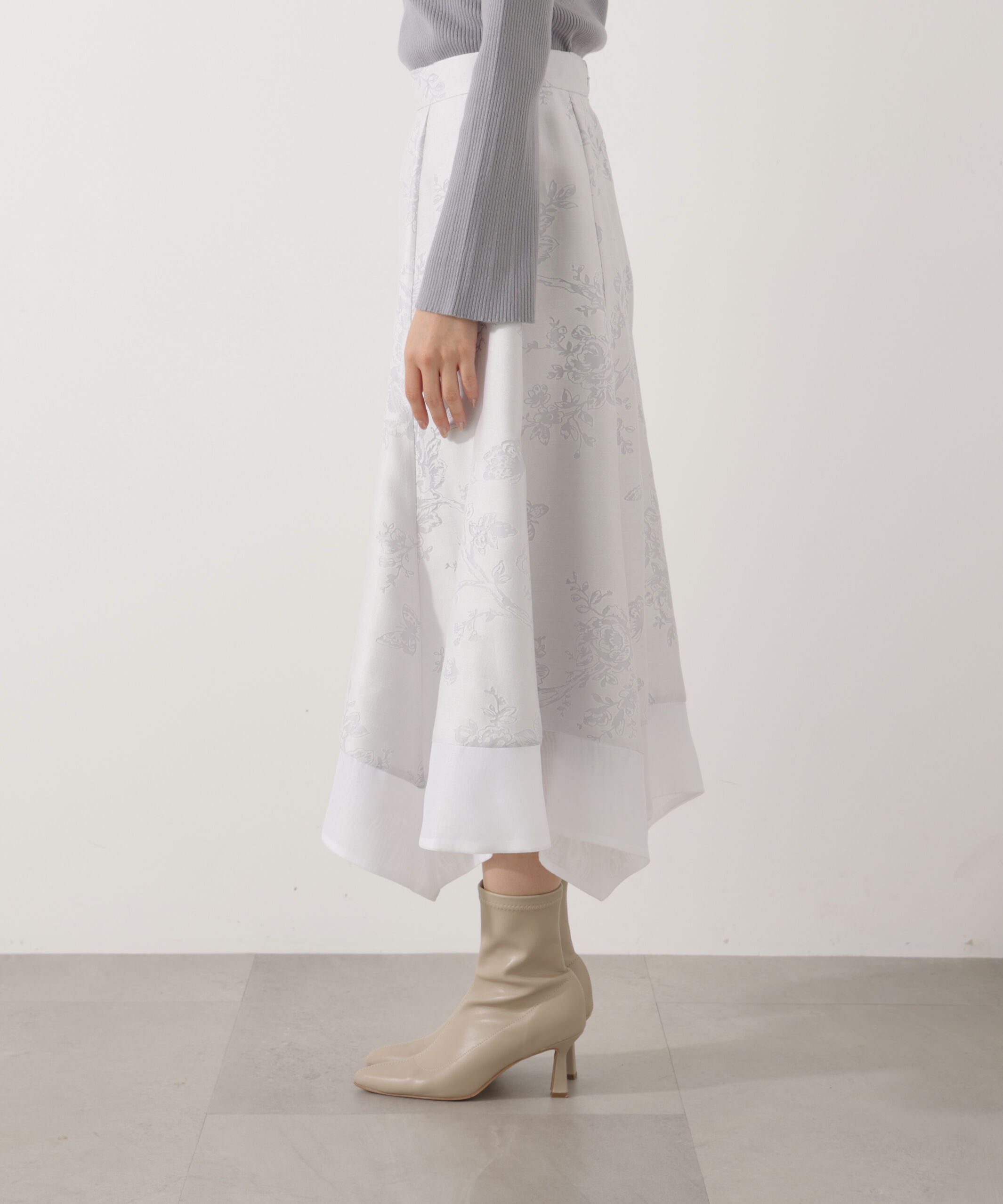 PROPORTION BODY DRESSING「ハンカチーフヘムスカート」|スカート|