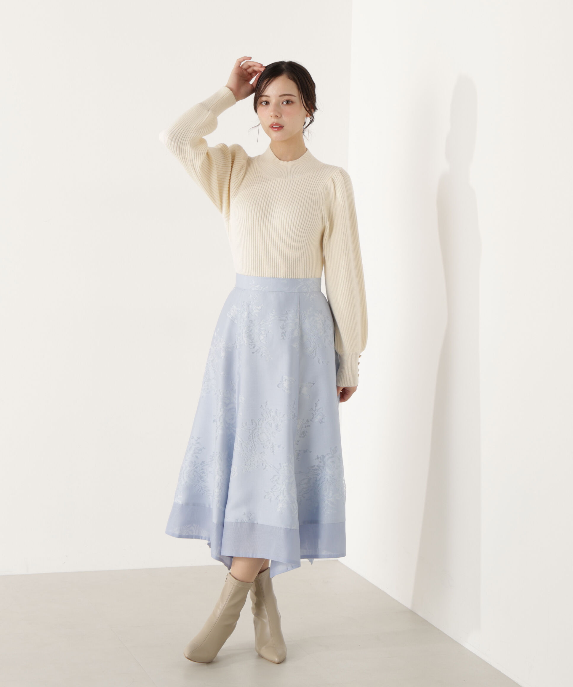 PROPORTION BODY DRESSING「ハンカチーフヘムスカート」|スカート|