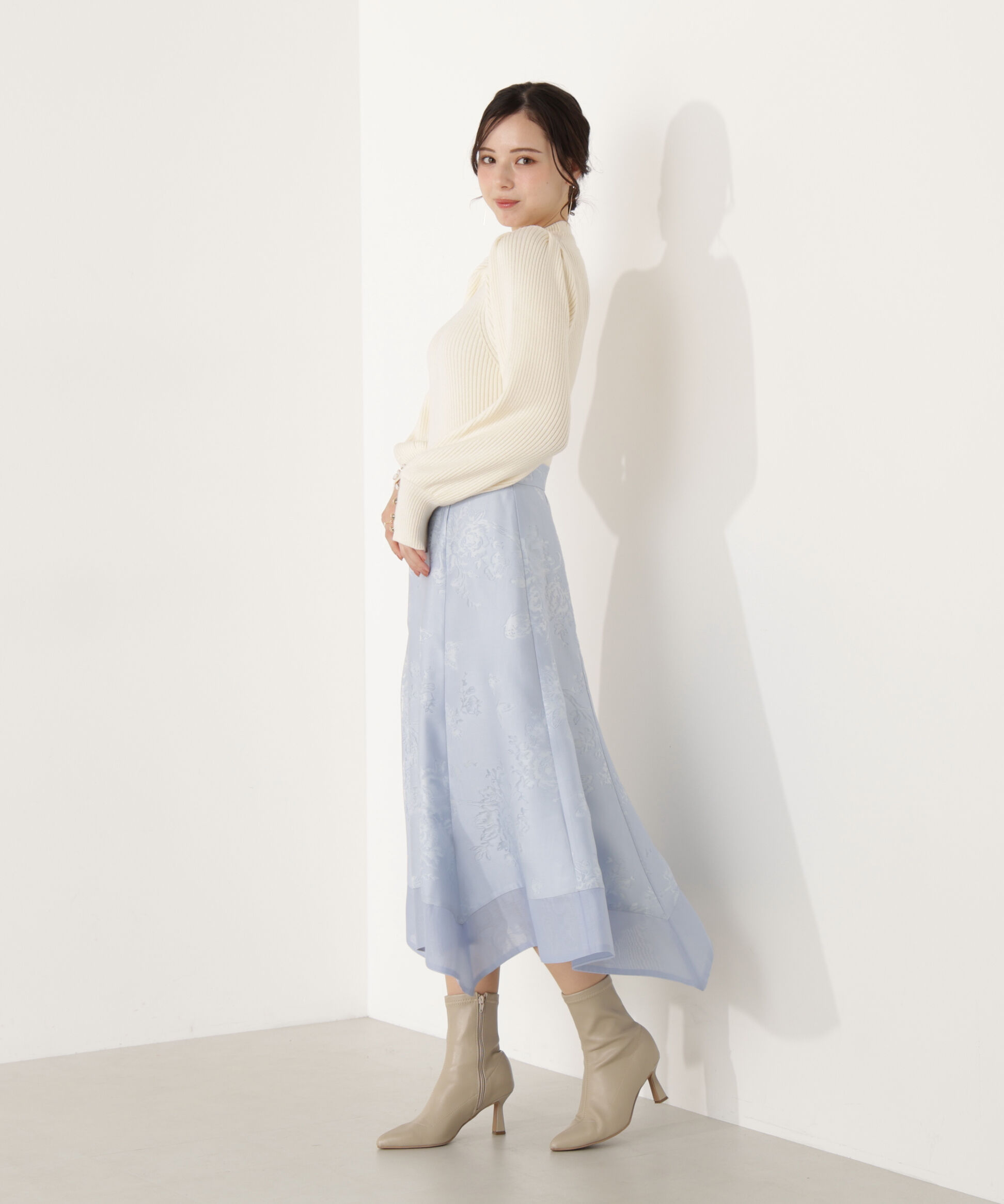 PROPORTION BODY DRESSING「ハンカチーフヘムスカート」|スカート|