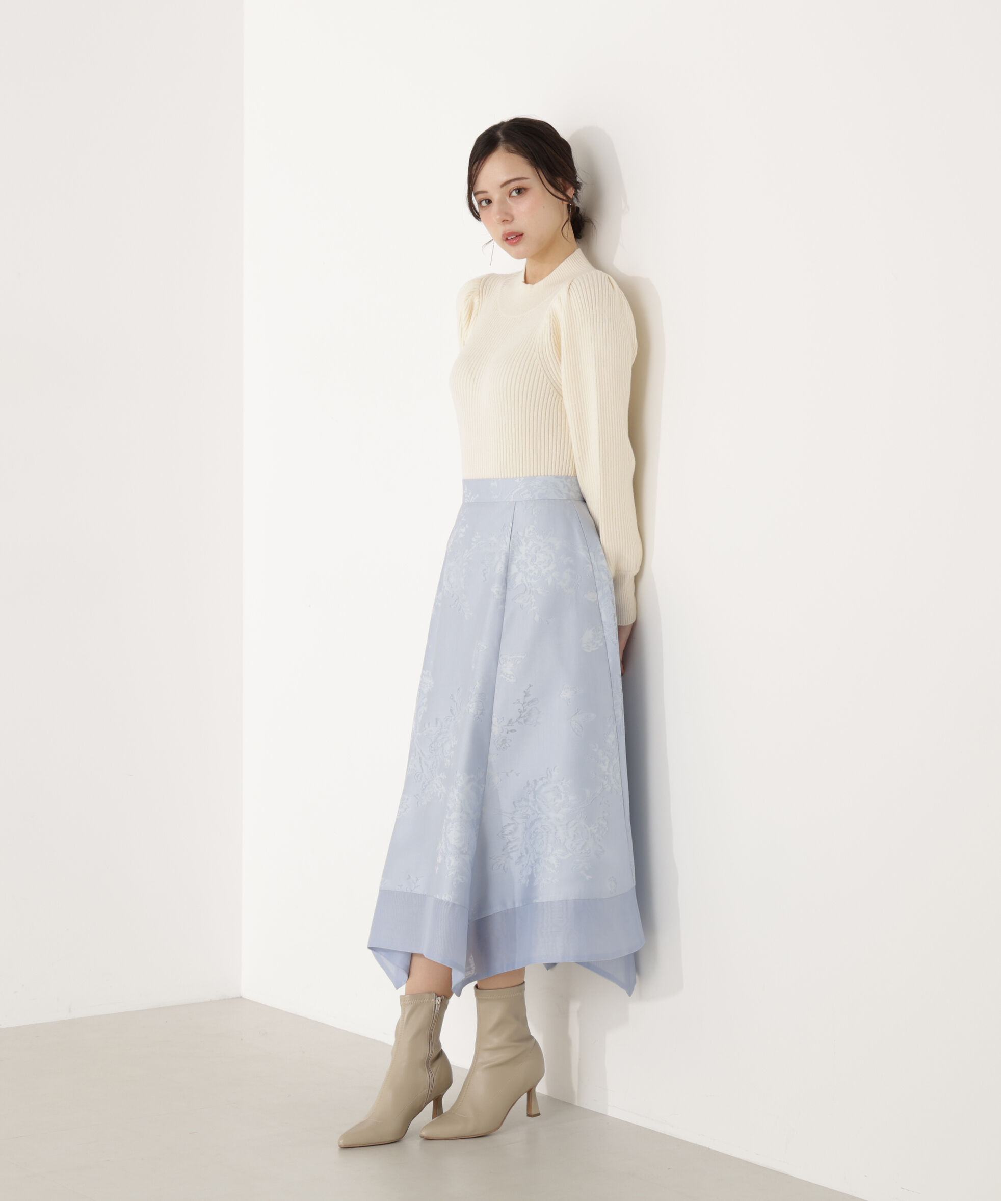 PROPORTION BODY DRESSING「ハンカチーフヘムスカート」|スカート|