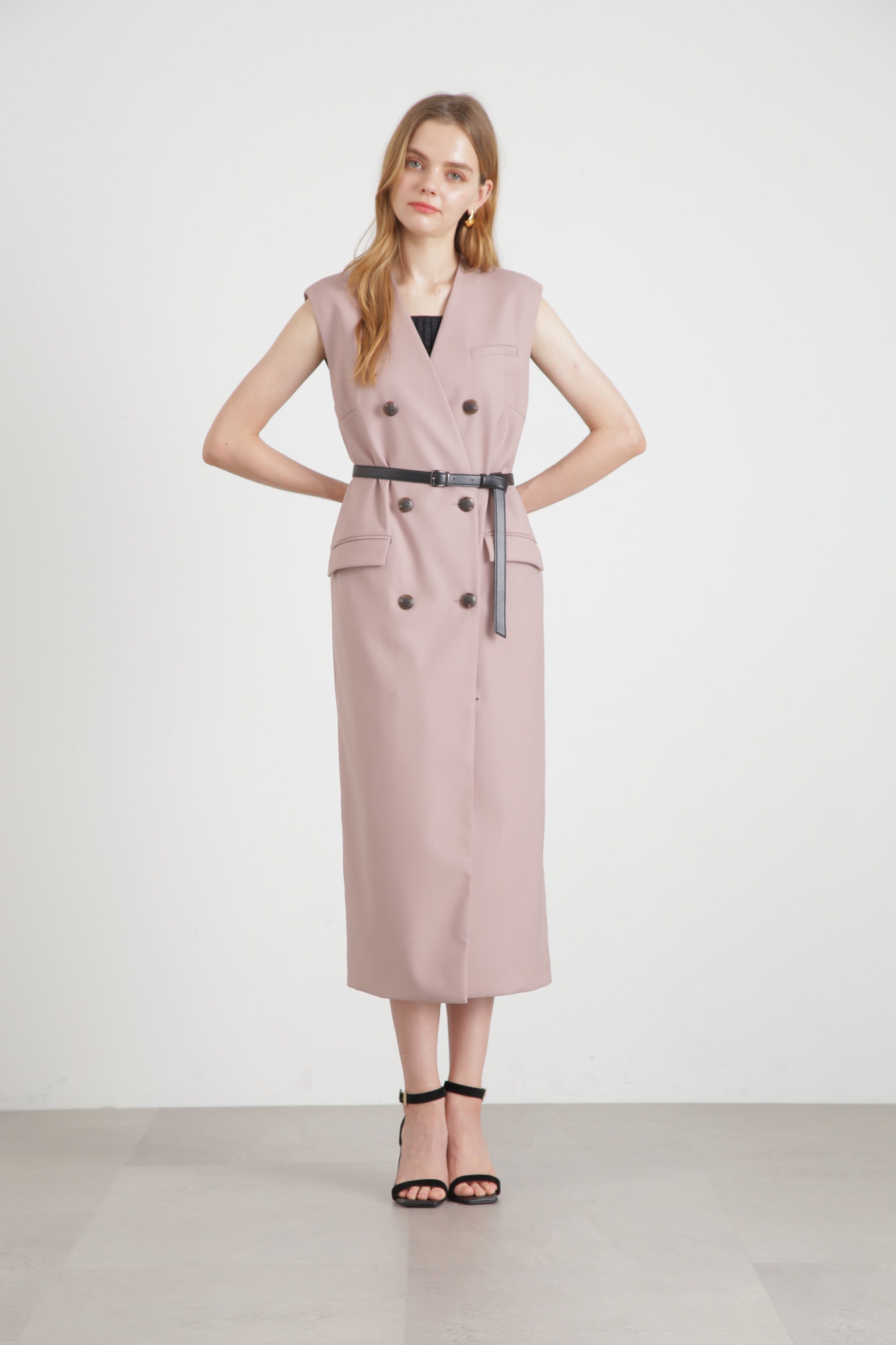  「◆ダブルブレストワンピース」|ワンピース|