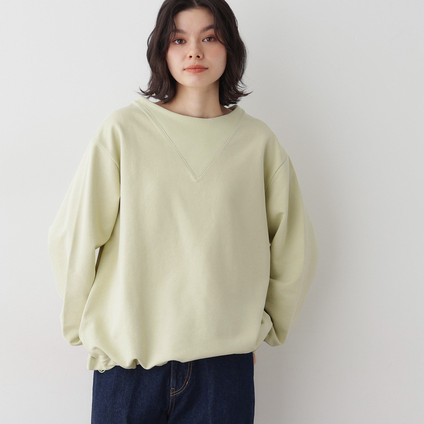 Dessin「【洗える】ガゼットミニ裏毛プルオ－バー」|パーカー|