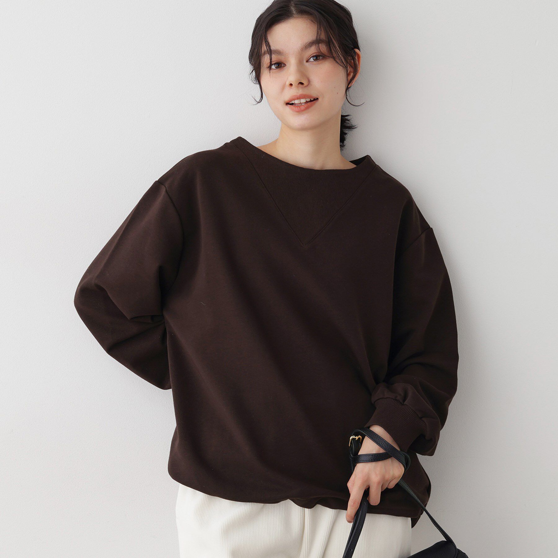 Dessin「【洗える】ガゼットミニ裏毛プルオ－バー」|パーカー|