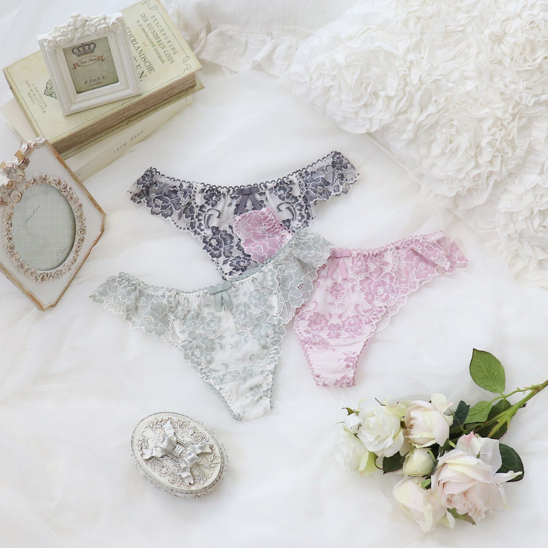 Risa Magli「リディ Tバックショーツ」|インナー|