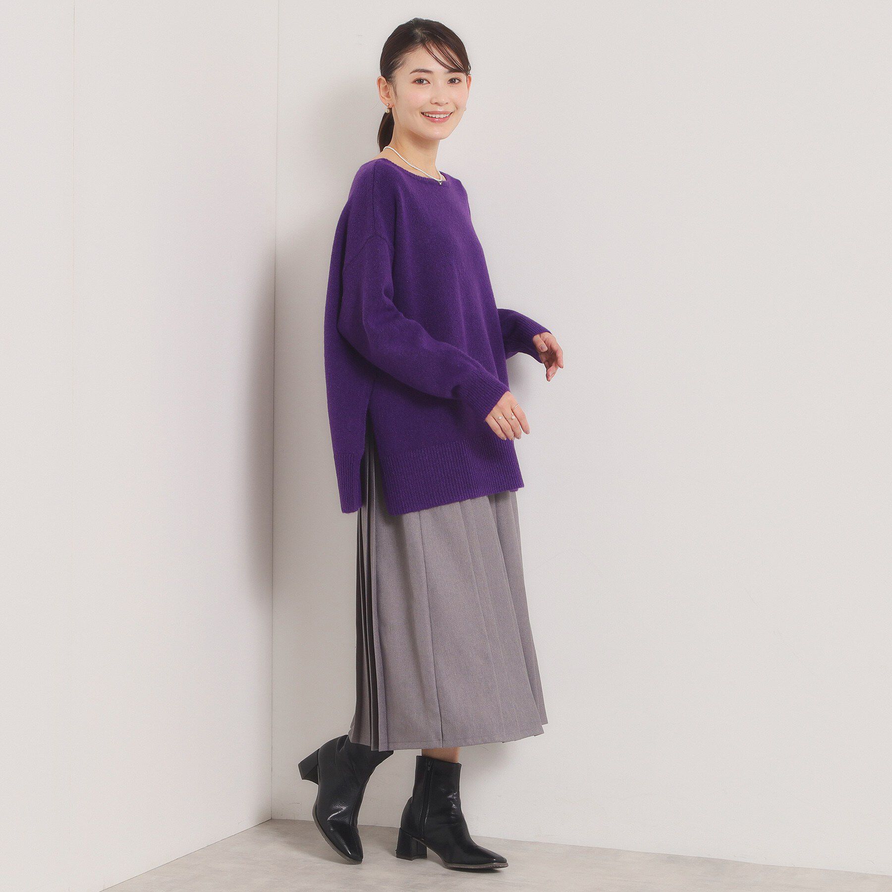 ITS&rsquo;DEMO「【手洗い可】ビッグシルエットニット」|ニット・セーター|