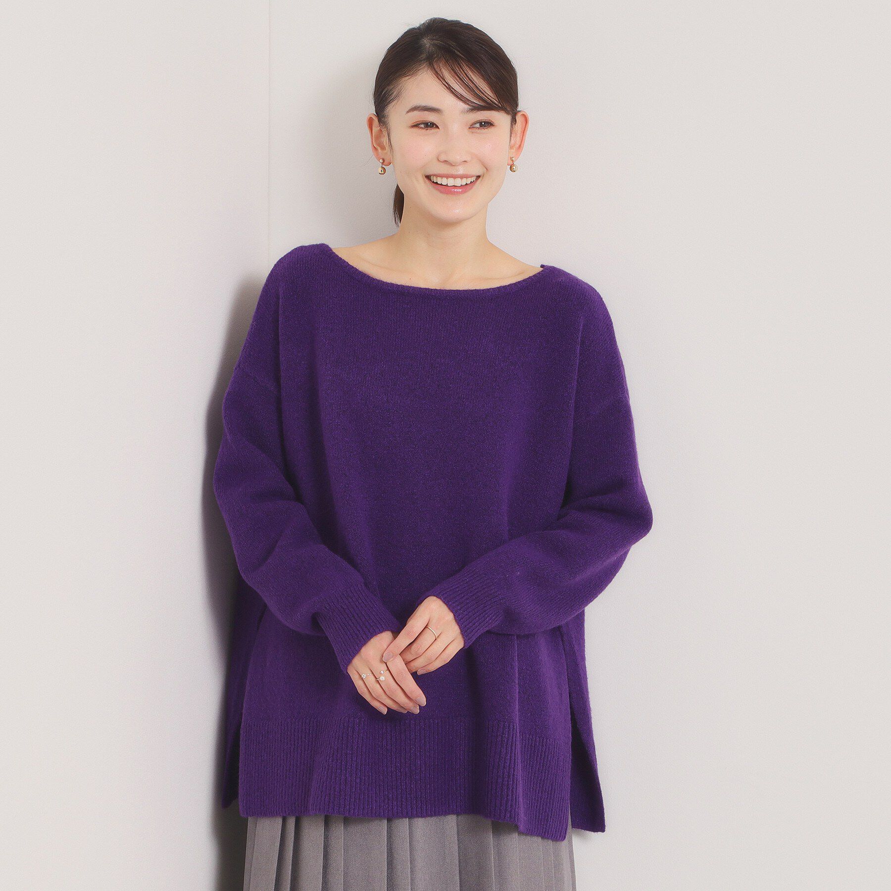 ITS&rsquo;DEMO「【手洗い可】ビッグシルエットニット」|ニット・セーター|