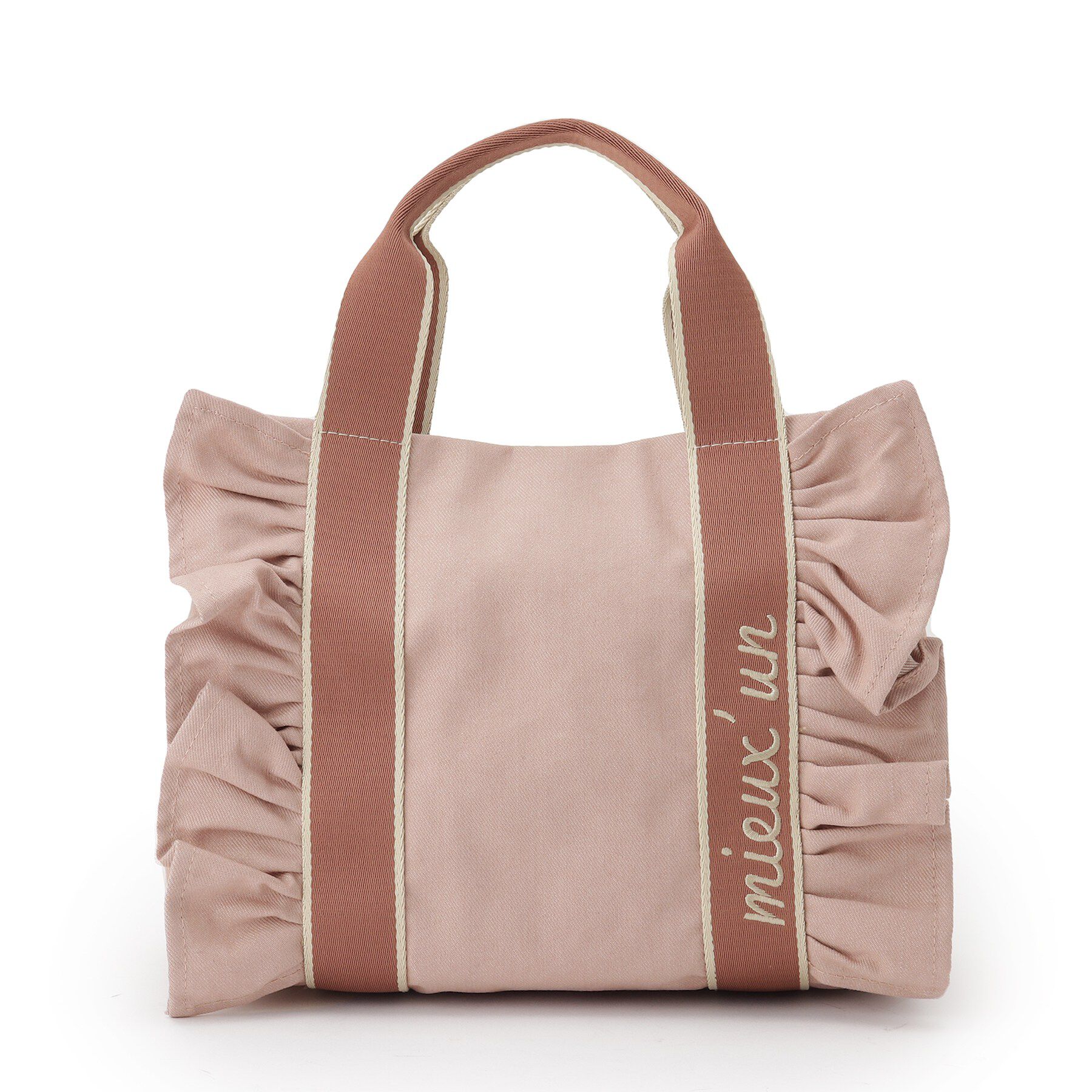 ITS&rsquo;DEMO「フリルテープミニトート」|ハンドバッグ|