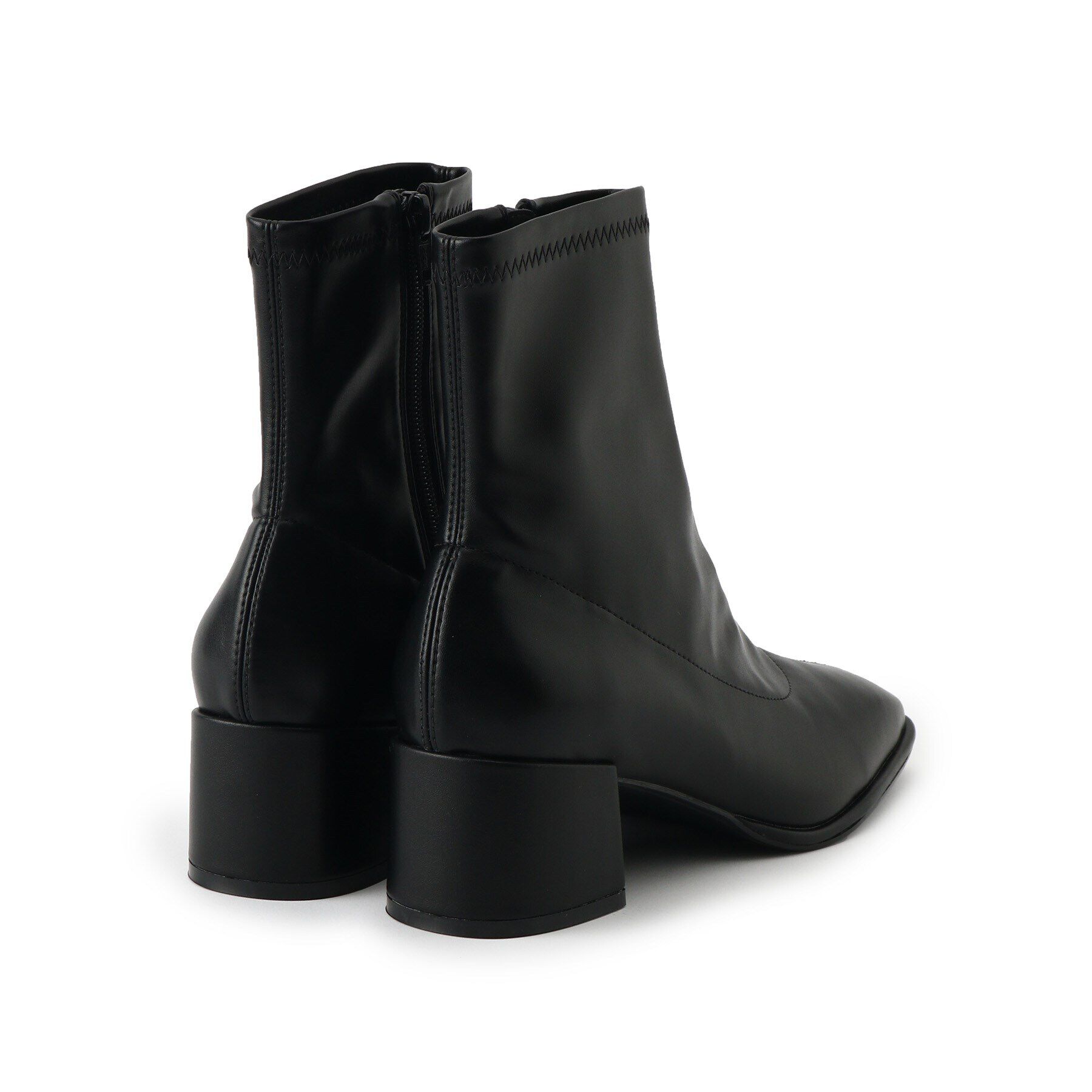 ESPERANZA「スクエアトゥストレッチショートブーツ」|ショートブーツ|