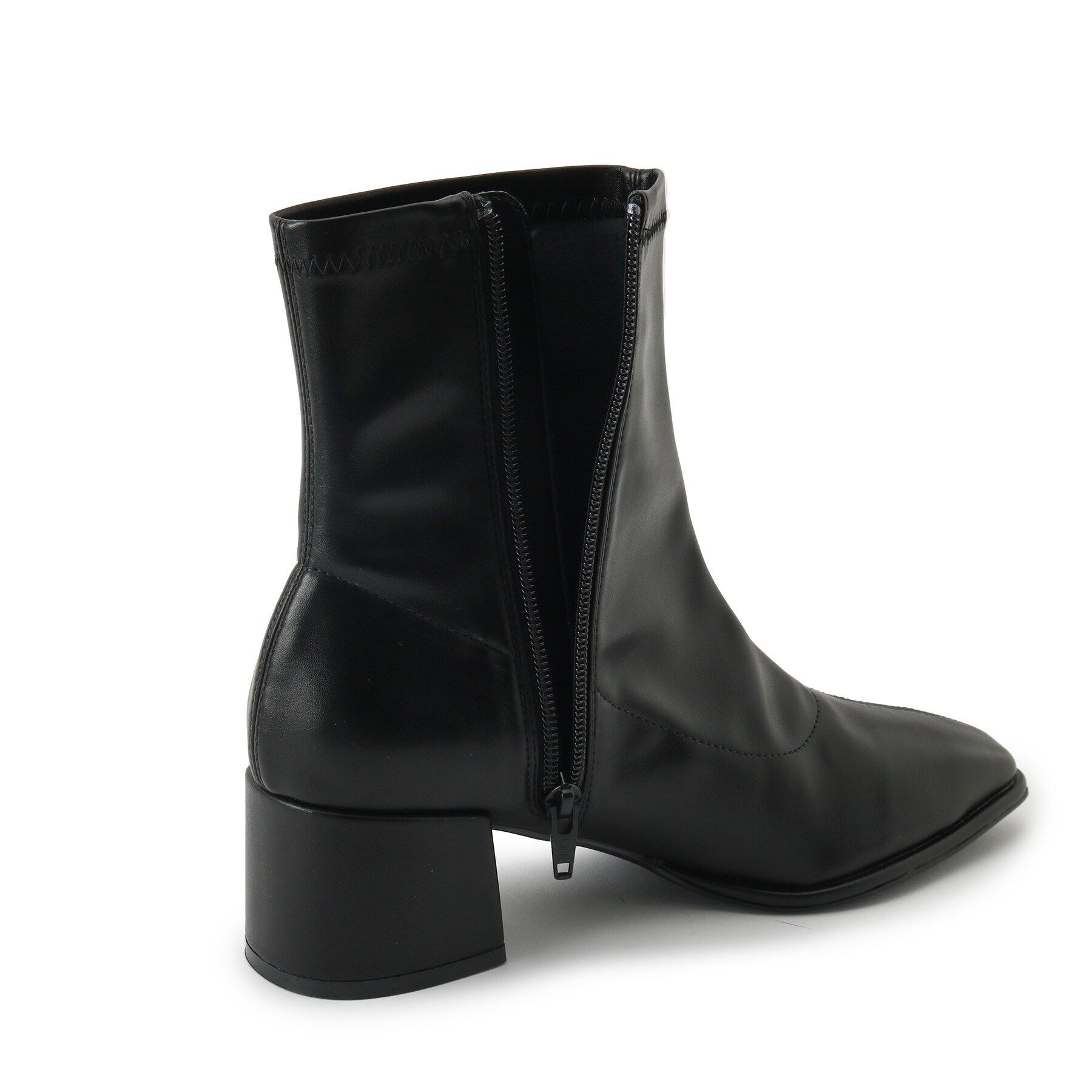 ESPERANZA「スクエアトゥストレッチショートブーツ」|ショートブーツ|