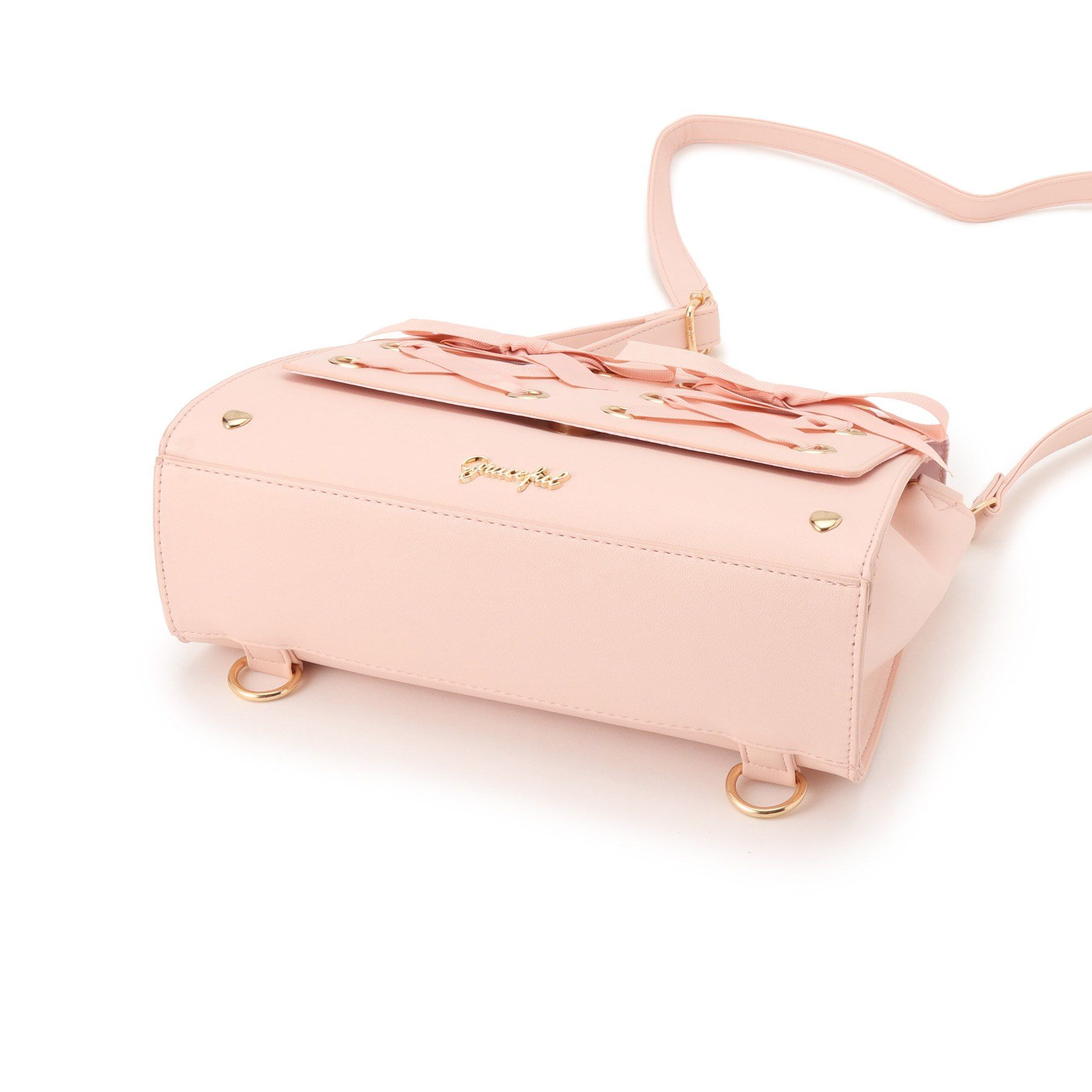 Ober Tashe「あみあげリボン3WAYサッチェルリュック」|リュック|