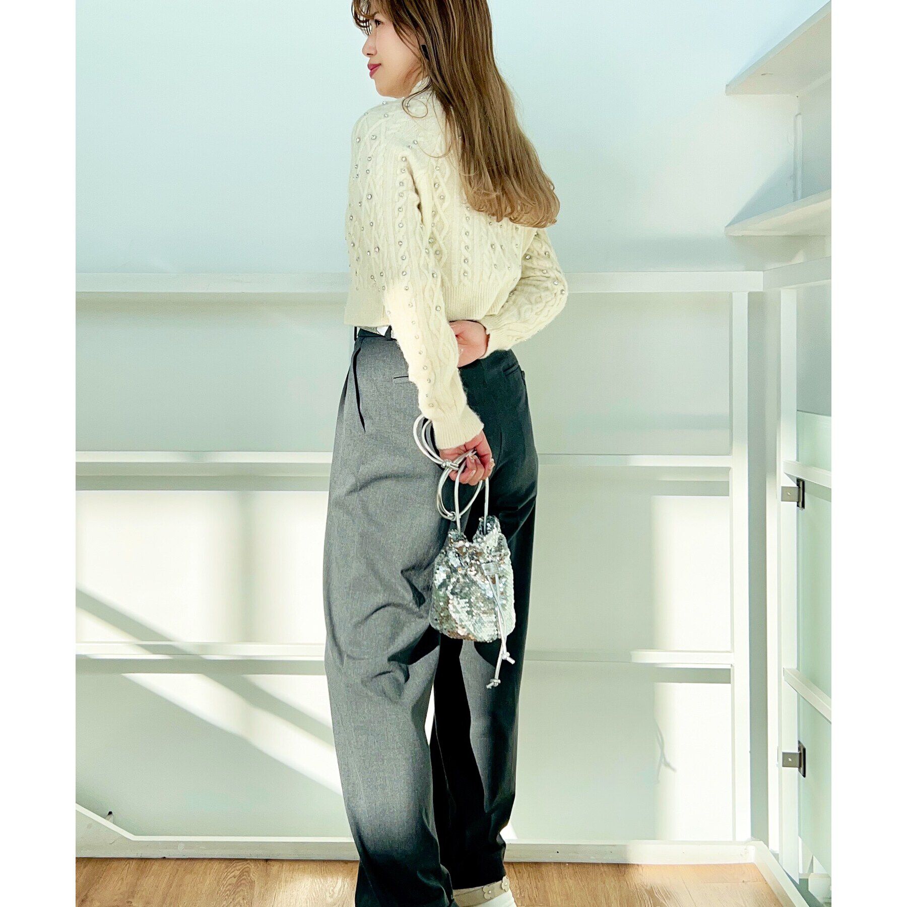 Ober Tashe「スパンコールショルダー」|ショルダー・メッセンジャー|