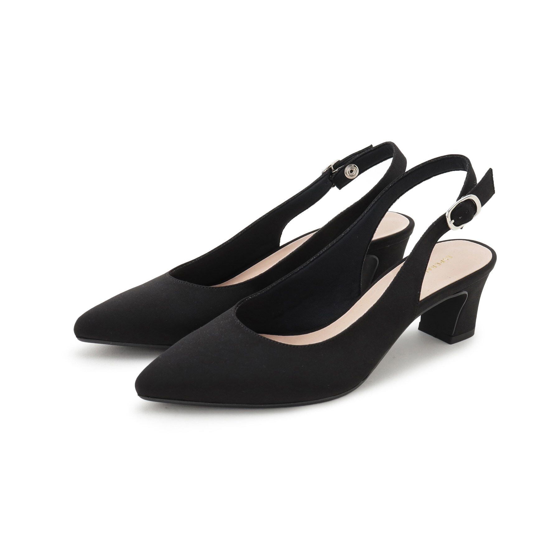 ESPERANZA「バックストラップパンプス」|パンプス|ブラック(319)