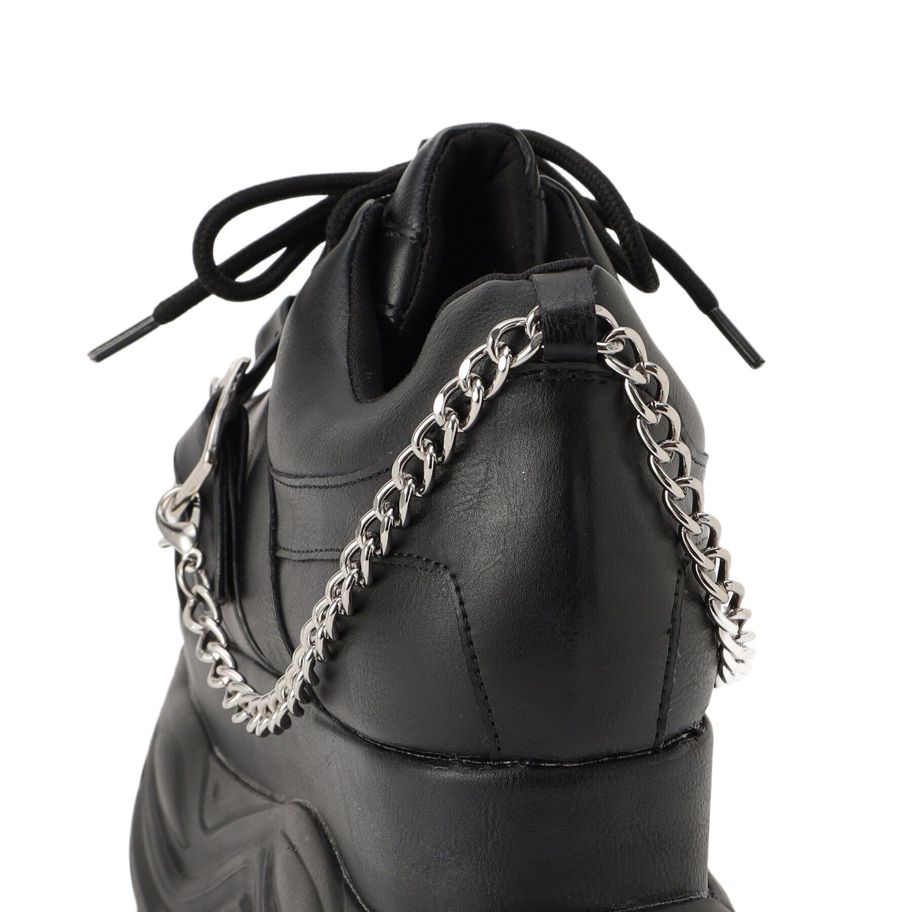 csT&P「チェーン取り外し可能厚底スニーカー」|スニーカー|