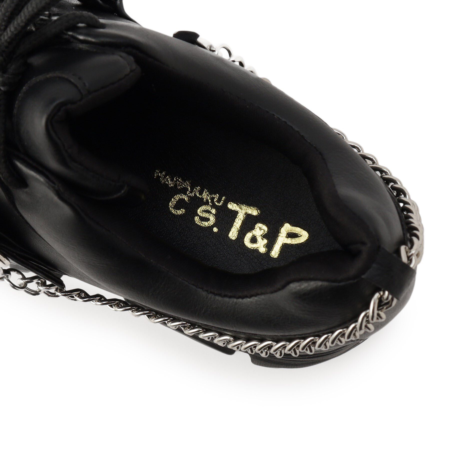 csT&P「チェーン取り外し可能厚底スニーカー」|スニーカー|