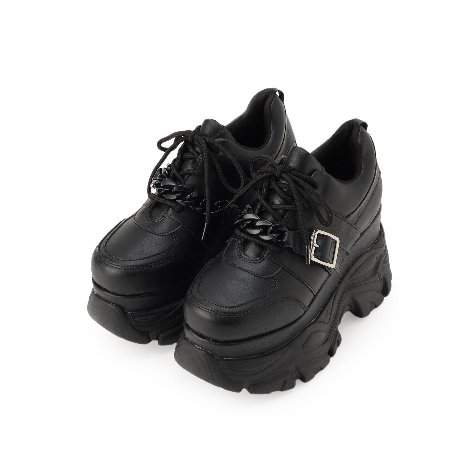 csT&P「チェーン取り外し可能厚底スニーカー」|スニーカー|