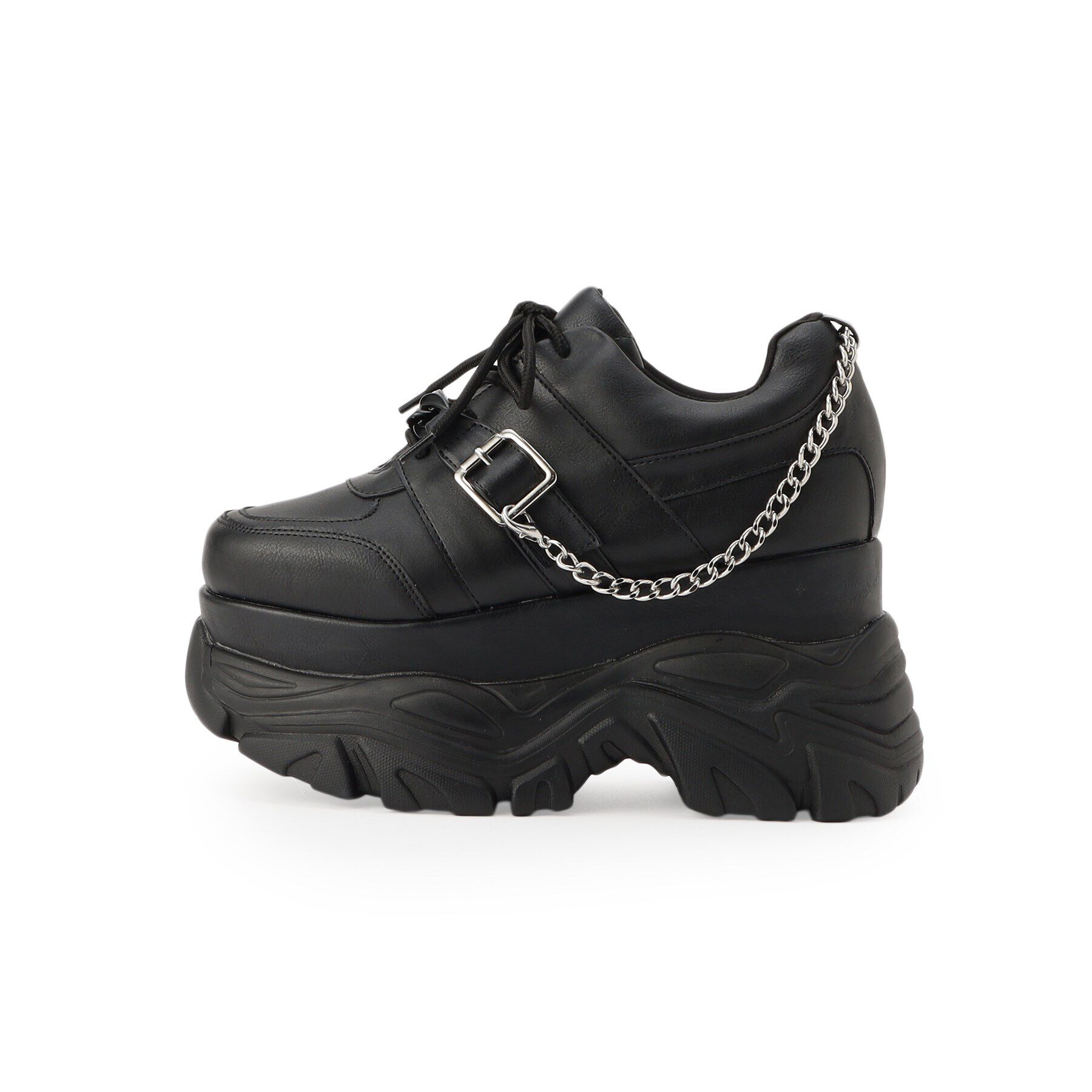 csT&P「チェーン取り外し可能厚底スニーカー」|スニーカー|