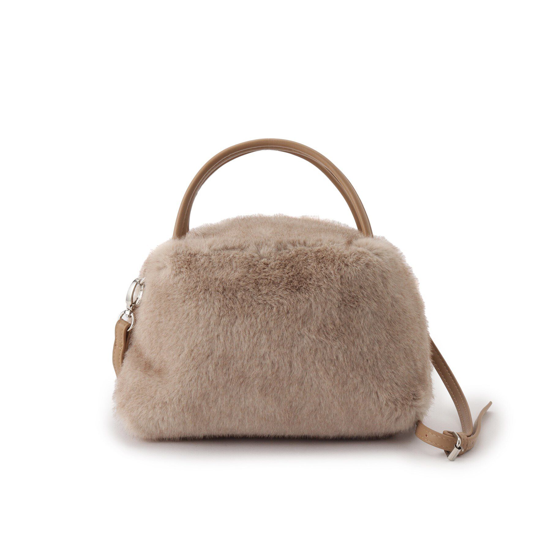 ESPERANZA「エコファーボストンバック」|ハンドバッグ|