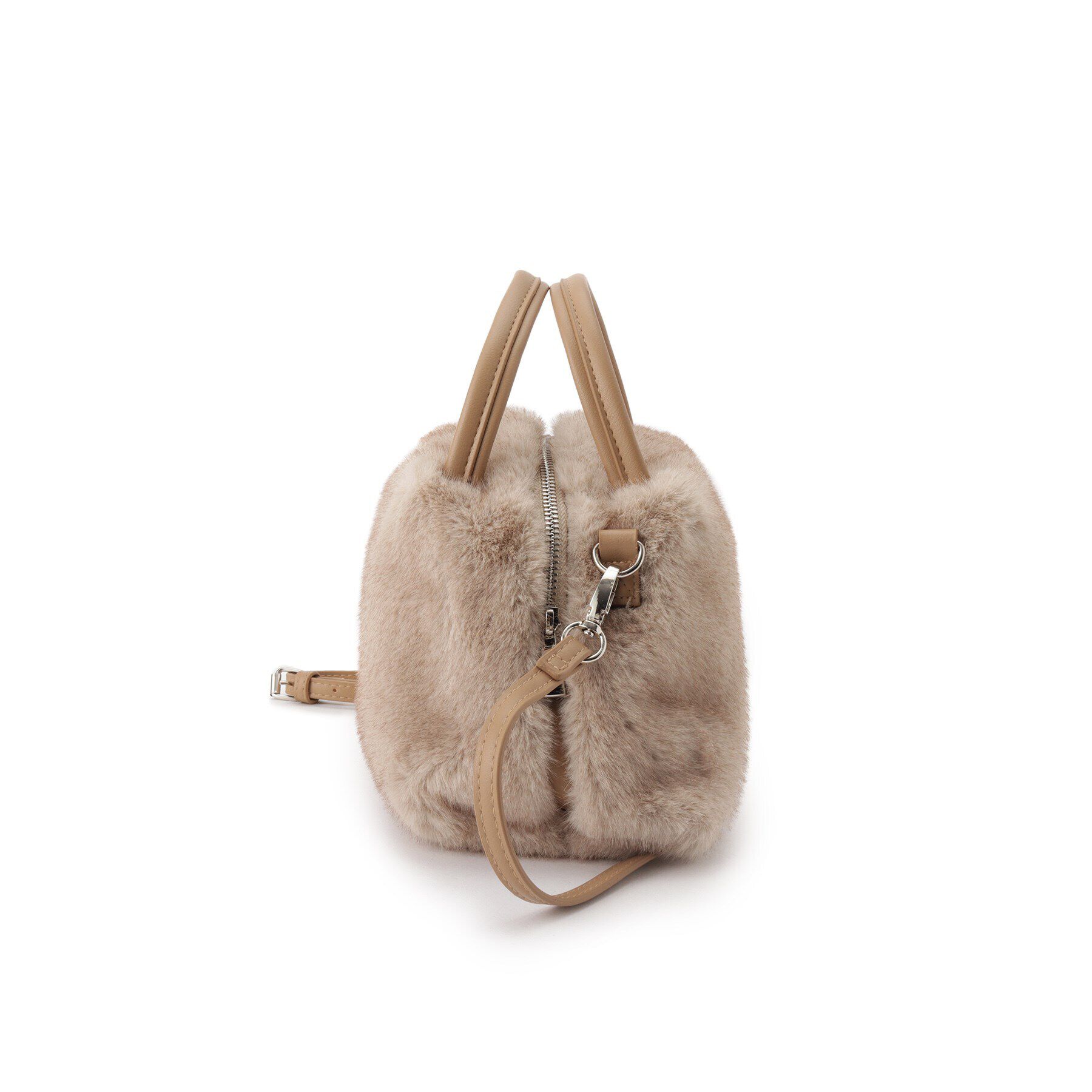 ESPERANZA「エコファーボストンバック」|ハンドバッグ|