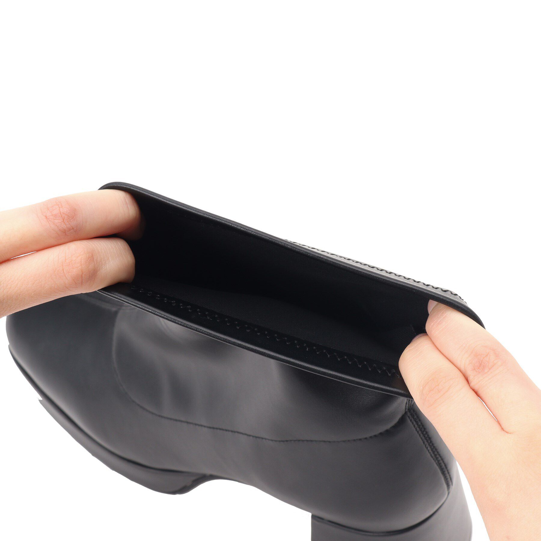 ESPERANZA「スクエアストレッチショートブーツ」|ショートブーツ|