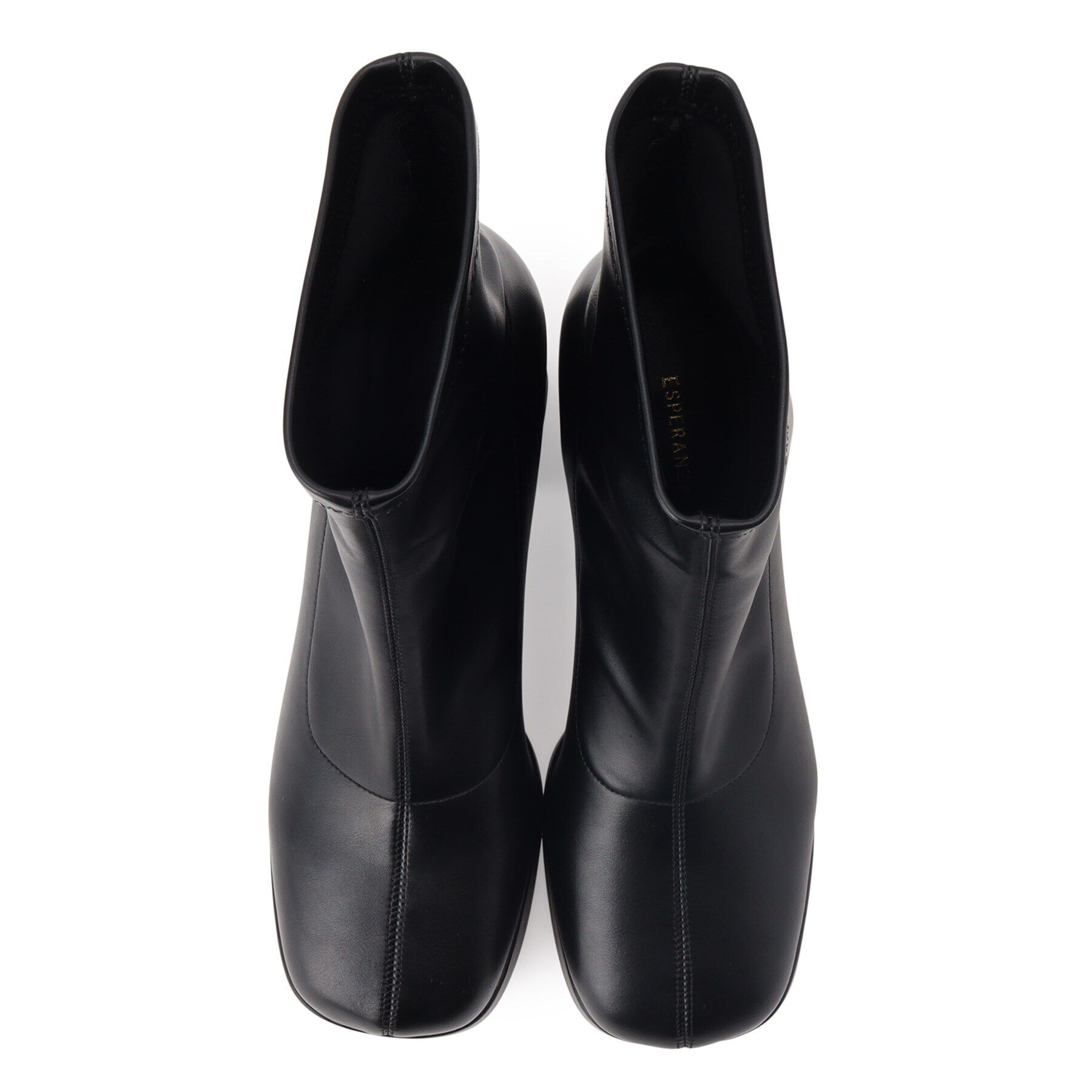 ESPERANZA「スクエアストレッチショートブーツ」|ショートブーツ|