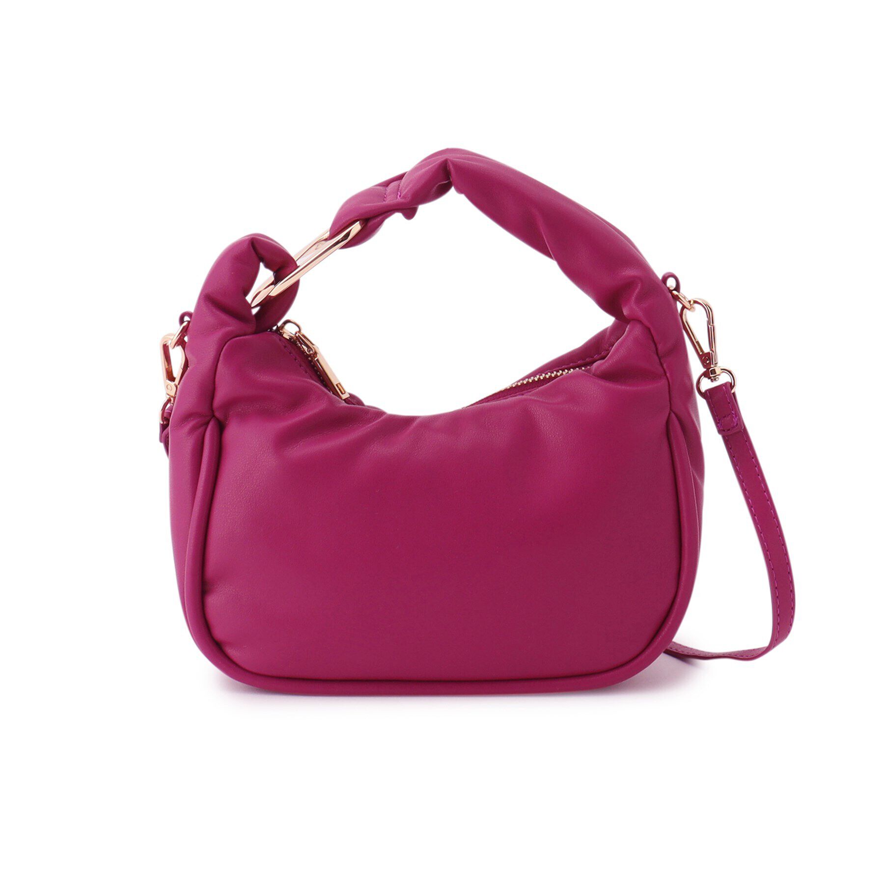 ESPERANZA「メタルアクセントパフィミニショルダー」|ショルダー・メッセンジャー|ピンク(072)