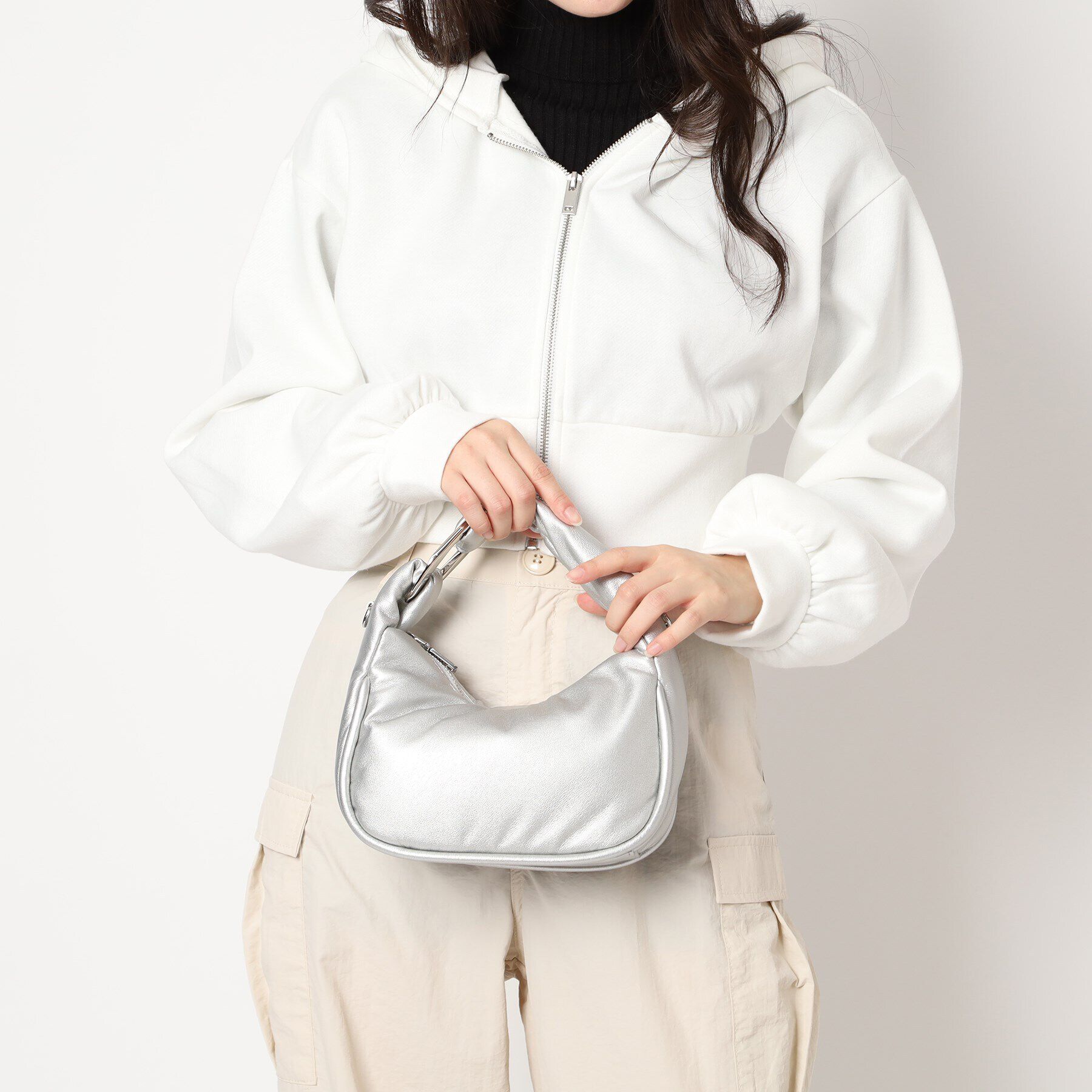 ESPERANZA「メタルアクセントパフィミニショルダー」|ショルダー・メッセンジャー|