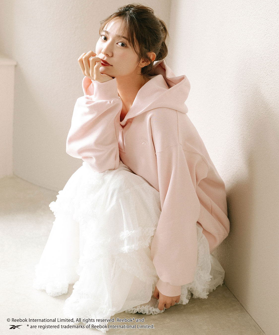 COCO DEAL「《COCO DEAL/Reebok》スキッパースウェットパーカー」|パーカー|