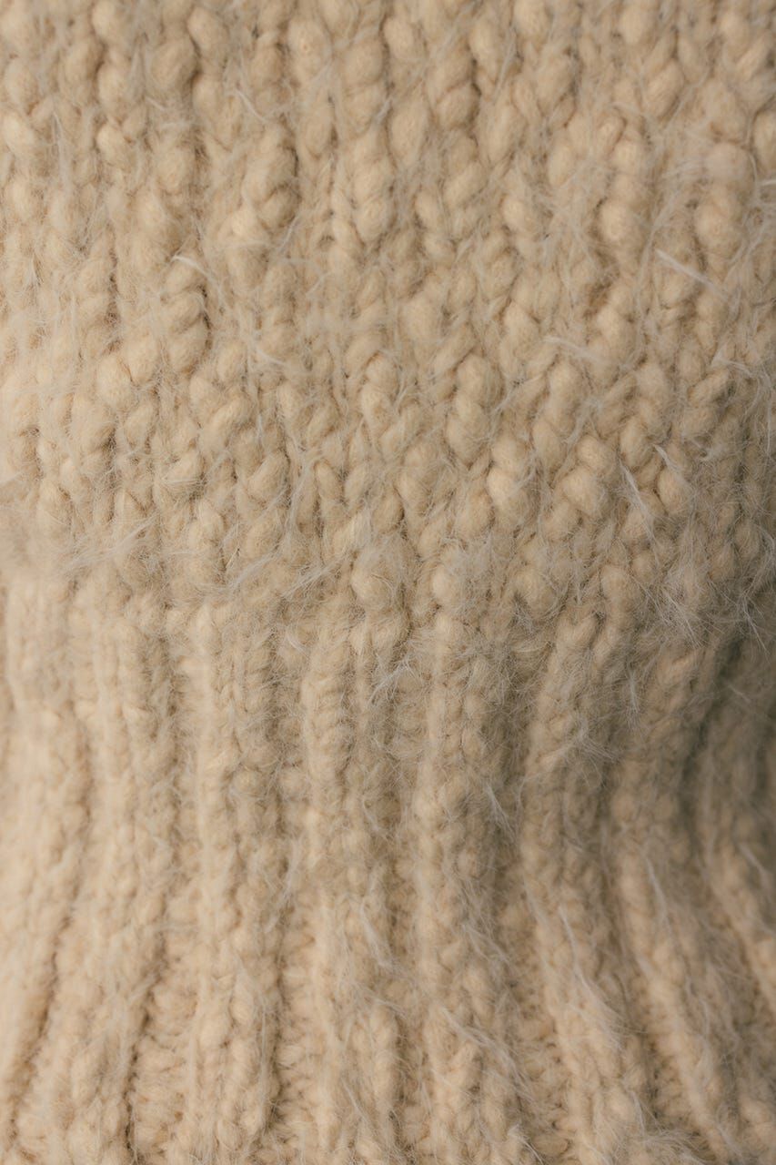 STYLEMIXER「パワショルスラブシャギーニット」|ニット・セーター|