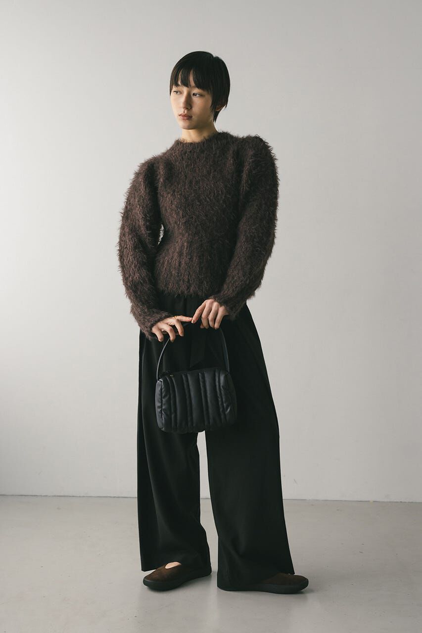 STYLEMIXER「パワショルスラブシャギーニット」|ニット・セーター|