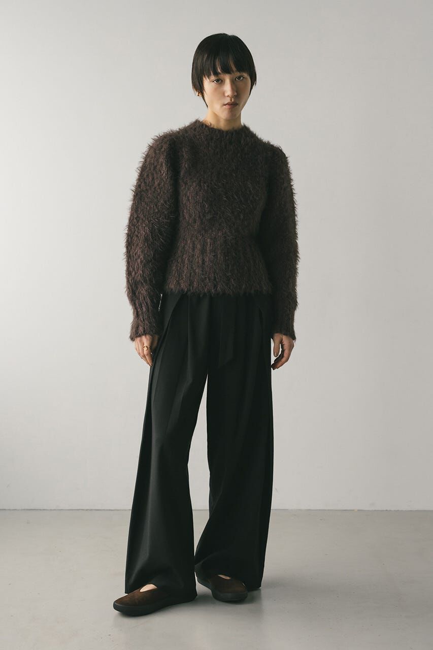 STYLEMIXER「パワショルスラブシャギーニット」|ニット・セーター|