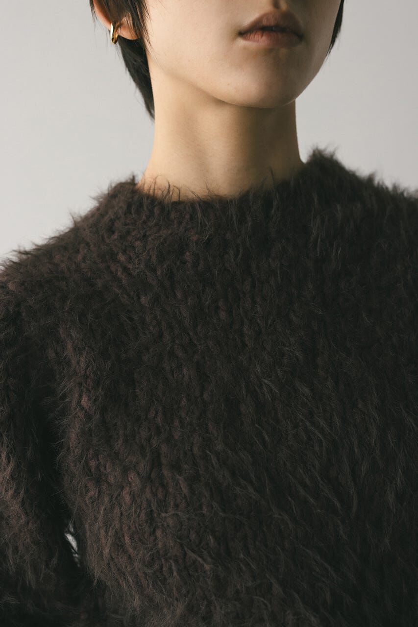 STYLEMIXER「パワショルスラブシャギーニット」|ニット・セーター|