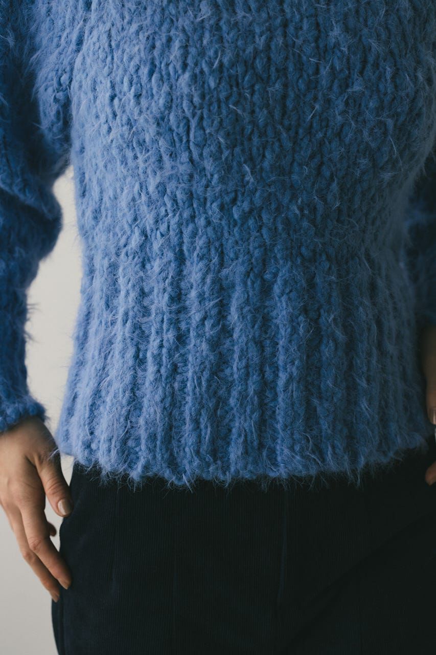 STYLEMIXER「パワショルスラブシャギーニット」|ニット・セーター|