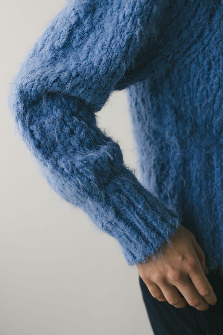 STYLEMIXER「パワショルスラブシャギーニット」|ニット・セーター|
