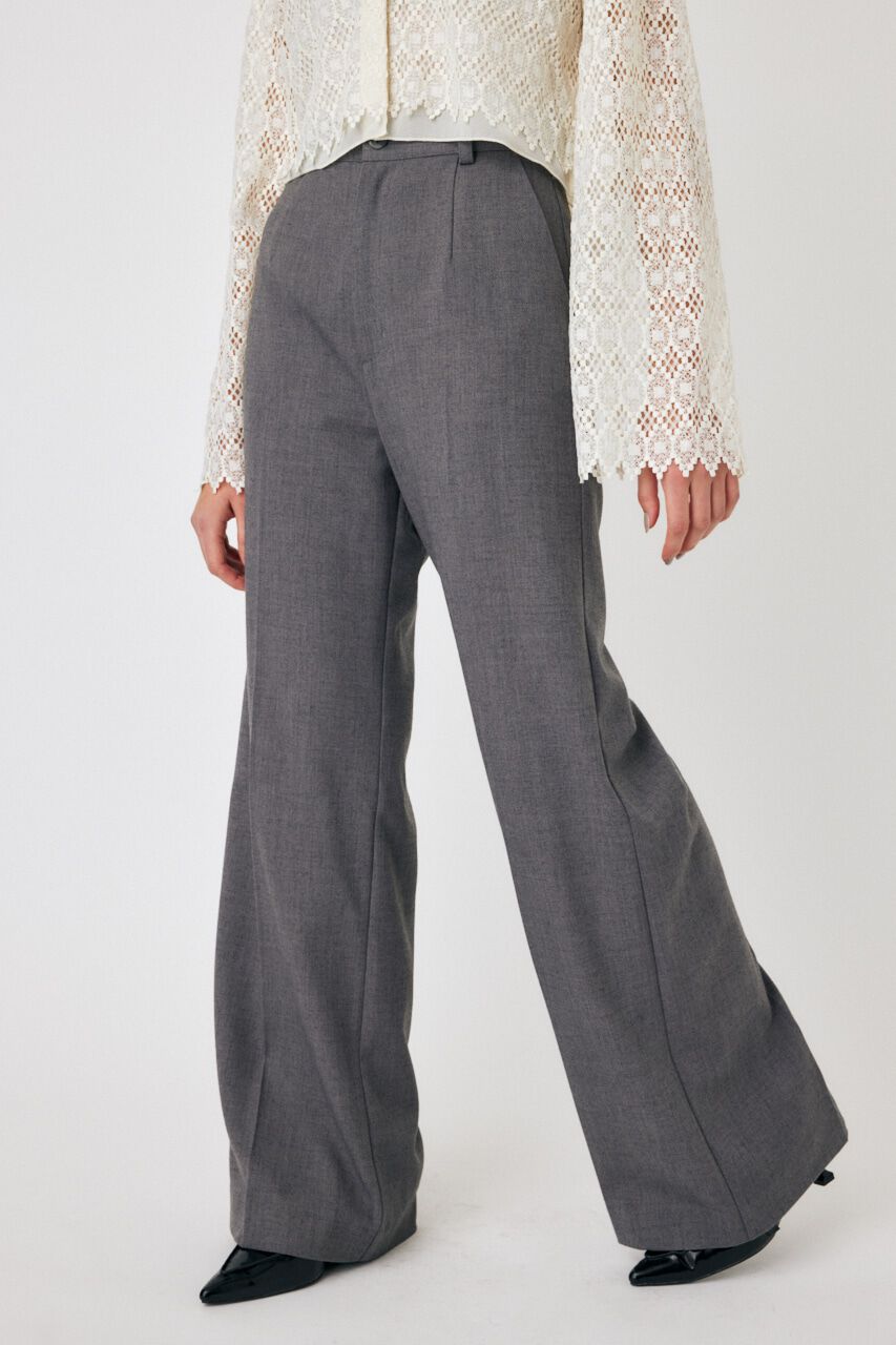 MOUSSY「CENTER PRESS FLARE パンツ」|その他|