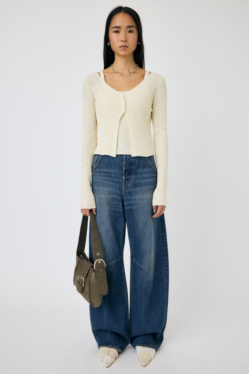 MOUSSY「SLUB KNIT アンサンブル」|ニット・セーター|