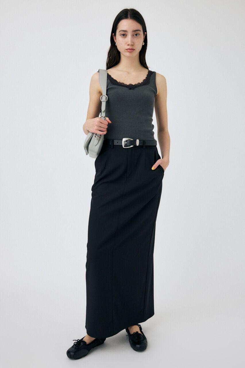 MOUSSY「LACE TRIM タンクトップ」|タンクトップ|