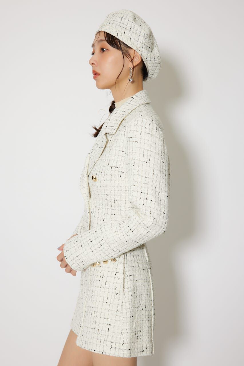 rienda「ツイードショートジャケット」|その他|