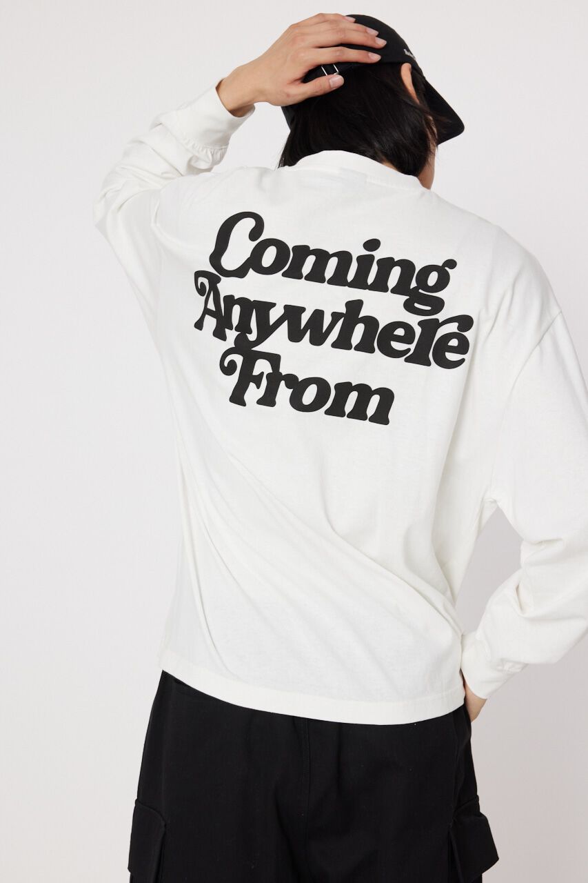 RODEO CROWNS「COMING L/S Tシャツ」|Tシャツ・カットソー|O/WHT1