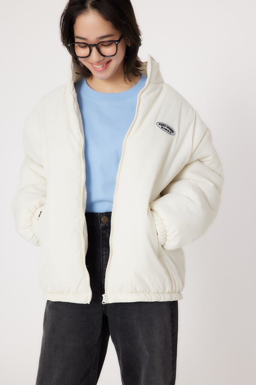 RODEO CROWNS「LOGOスタンドネックブルゾン」|ブルゾン・スタジャン|