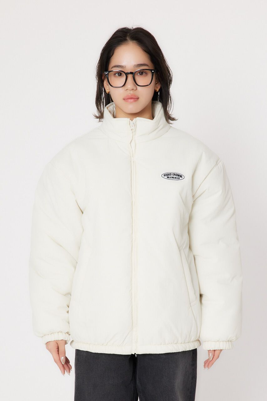 RODEO CROWNS「LOGOスタンドネックブルゾン」|ブルゾン・スタジャン|