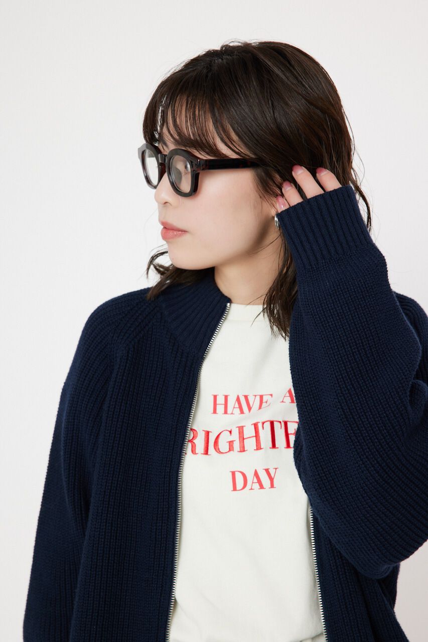 RODEO CROWNS「Wジップニットトップス」|カーディガン|