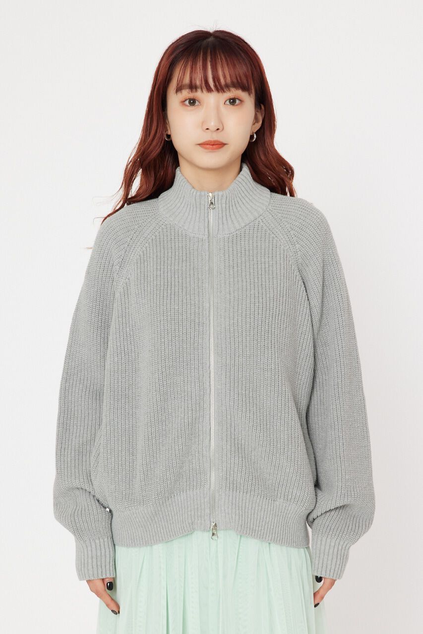 RODEO CROWNS「Wジップニットトップス」|カーディガン|