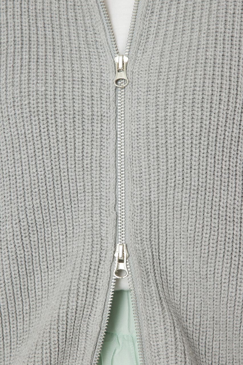 RODEO CROWNS「Wジップニットトップス」|カーディガン|