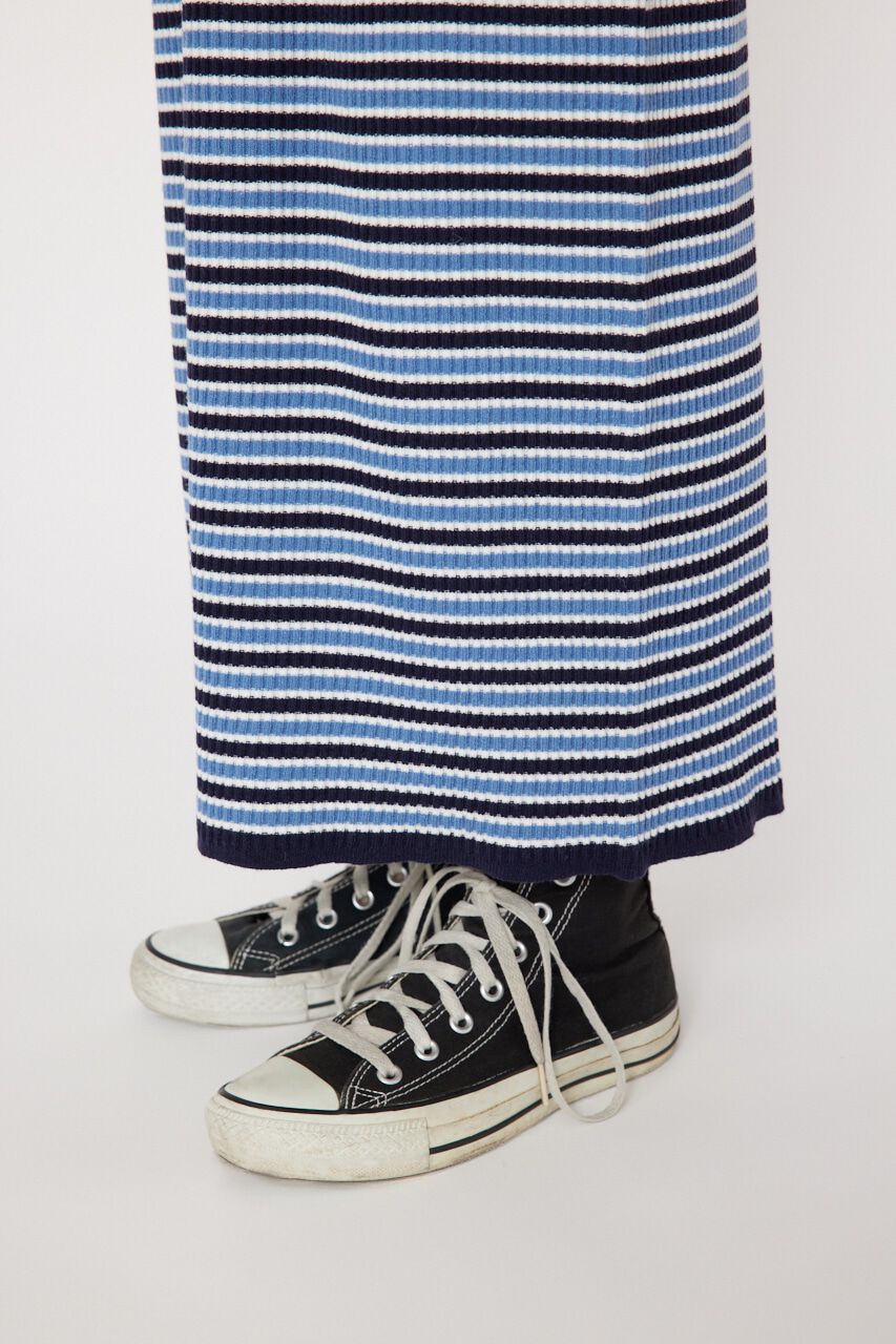 RODEO CROWNS「ボーダーリブニット スカート」|スカート|