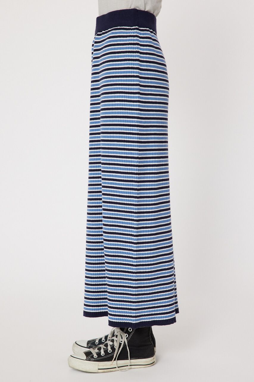 RODEO CROWNS「ボーダーリブニット スカート」|スカート|