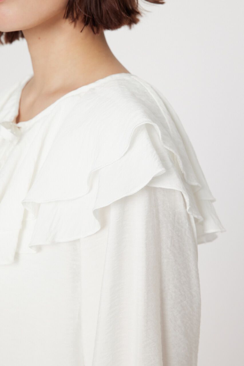 RODEO CROWNS「フリルカラーブラウス」|シャツ・ブラウス|