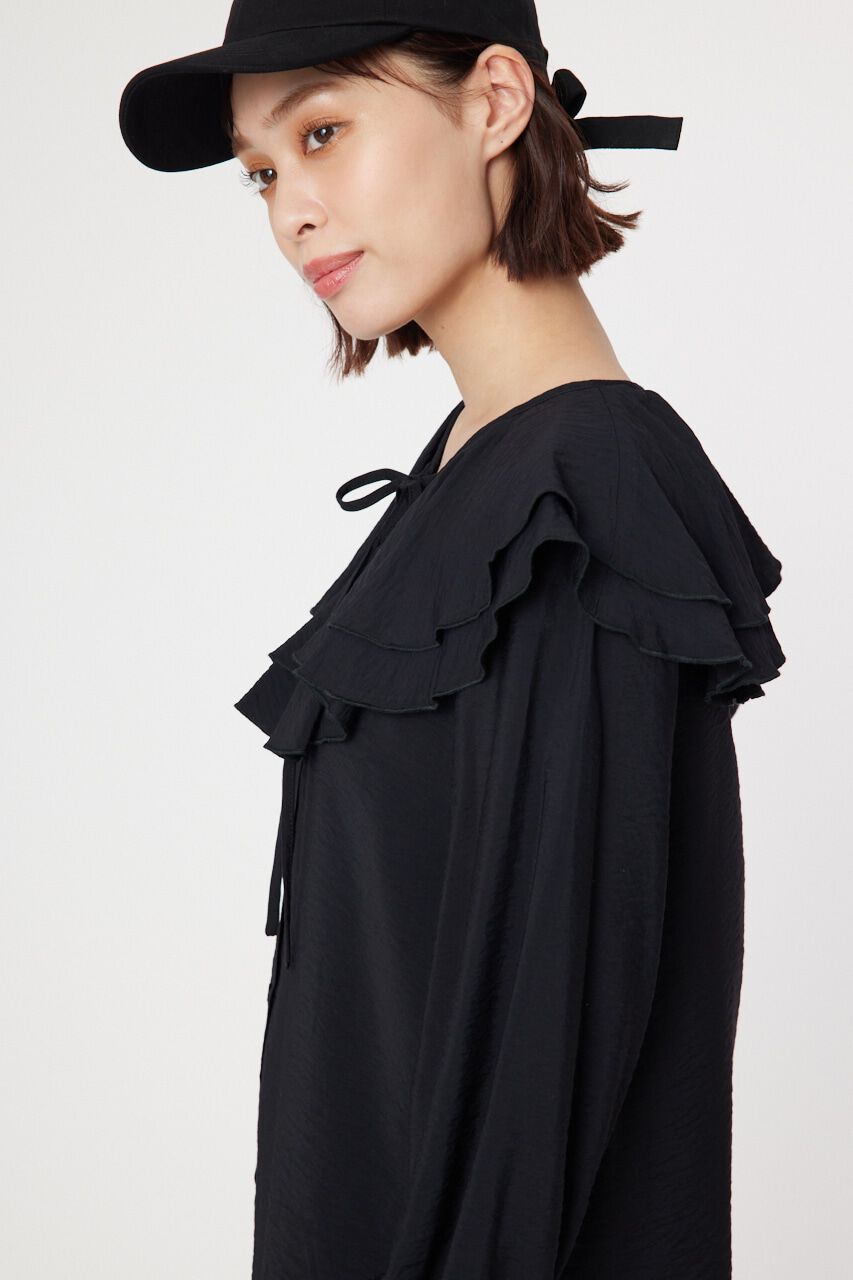 RODEO CROWNS「フリルカラーブラウス」|シャツ・ブラウス|