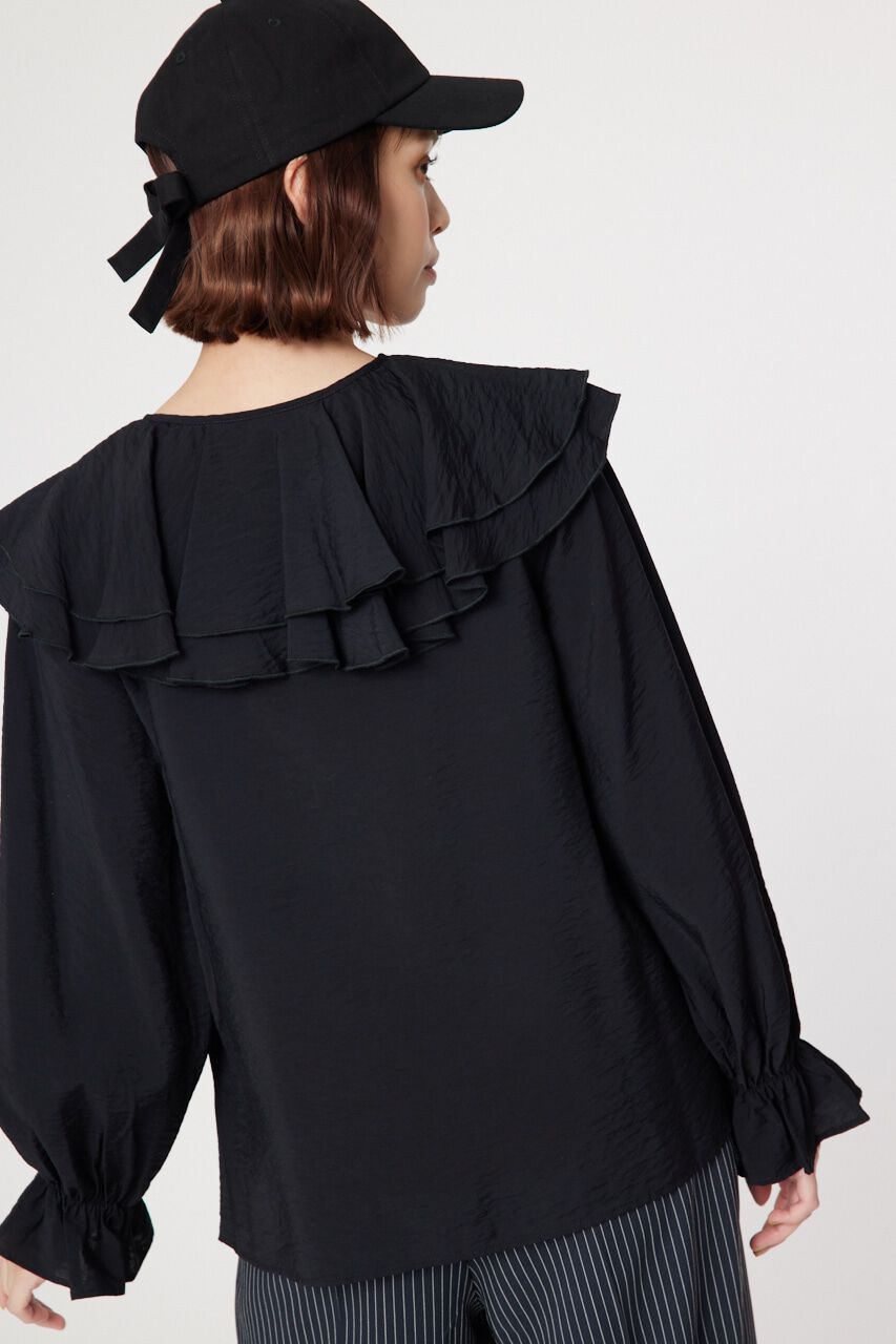 RODEO CROWNS「フリルカラーブラウス」|シャツ・ブラウス|